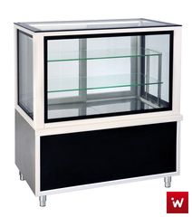 INOXWEB 2025 - ΒΙΤΡΙΝΑ ΨΥΧΟΜΕΝΗ ΜΕ ΔΙΠΛΑ ΚΡΥΣΤΑΛΛΑ & ΞΥΛΙΝΗ ΕΠΕΝΔΥΣΗ 108Χ70Χ120 ΕΚ BM-CDF108W