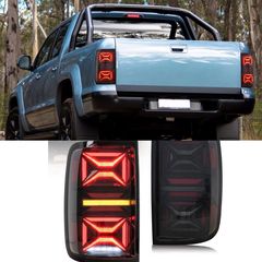 ΦΑΝΑΡΙΑ ΠΙΣΩ Full LED Taillights VW Amarok (2010-2020) Dynamic Sequential Turning Light Smoke