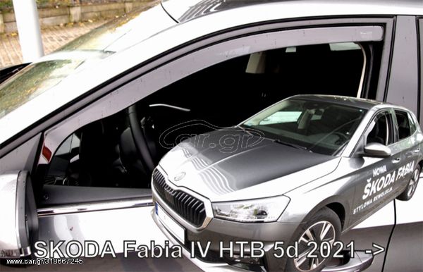 Κωδ.173805 SKODA FABIA HTB 5D 2021+ ΖΕΥΓΑΡΙ ΑΝΕΜΟΘΡΑΥΣΤΕΣ ΑΠΟ ΕΥΚΑΜΠΤΟ ΦΙΜΕ ΠΛΑΣΤΙΚΟ HEKO - 2 ΤΕΜ. τηλ.210-6666146