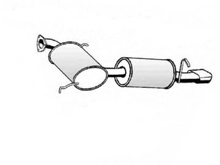 Alfa Romeo Spider Εξάτμιση Σετ-thumb-1