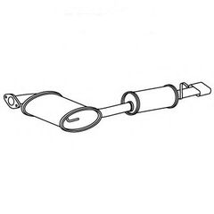 Alfa Romeo Spider Εξάτμιση Σετ-thumb-2