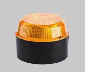 Μίνι Φάρος LED Πορτοκαλί με 3 LED - 1236V