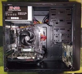 GIGABYTE A320M-H-Ryzen 3 1200 -+8GB+M280. 240gb+Hdd 500gb + Sapphire Radeon RX550 Pulse 2GB Oc