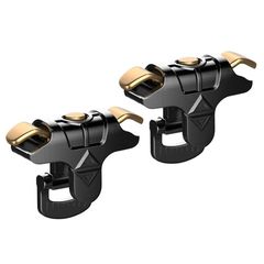 2PCS Mobile Game Controller Trigger Cellphone Gaming Joystick 4 Fingers Operation