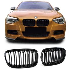 Μάσκες Καρδιές BMW F20F21 (2011-2015) M4-LOOK Μαύρο Γυαλιστερό