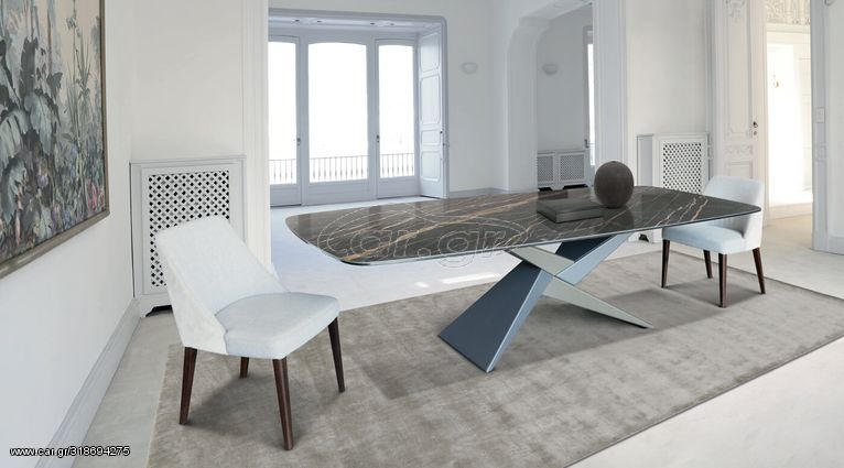 Τραπέζι Rialto Ceramic Top 300x100 - Zaha Stone