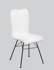 Καρέκλα frame "B" varnished legs Gioia 42x53x95 - dove grey