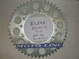 ΓΡΑΝΑΖΙ ΠΙΣΩ GILERA 600RC-R 91-93 (245/2-52, 520ΒΗΜΑ SPROCKETS)  ΠΡΟΣΦΟΡΑ,υπολοιπα στοκ 