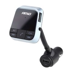 Κωδ.159947 Amio FM TRANSMITTER ΑΝΑΜΕΤΑΔΟΤΗΣ ΑΝΑΠΤΗΡΑ BT-01 12/24V ΜΕ ΦΟΡΤΙΣΤΗ USB 2,4A τηλ.210-6666146