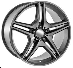 Nentoudis Tyres - Ζάντα Mercedes AMG Style 552/4 - 19'' - Gun Metal Machined 