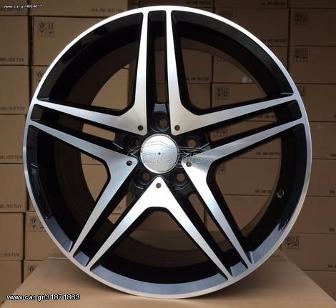 Nentoudis Tyres - Ζάντα Mercedes AMG Style 552/4 - 19'' - Machined Black