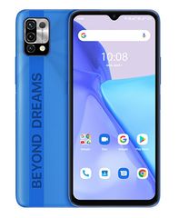 UMIDIGI smartphone Power 5, 6.53", 3/64GB, Android 11, 6150 mAh, μπλε