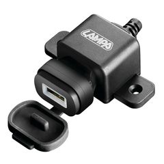 Κωδ.148220 Lampa Αντάπτορας Αναπτήρα 12/24V 2,4A USB με καλώδιο 150cm για φόρτιση συσκευών 2400mA Αδιαβροχος τηλ.210-6666146