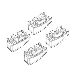 Κωδ.144346 Nordrive FIAT PANDA 2/12> KIT ΑΚΡΑ (ΠΟΔΙΑ) ΓΙΑ ΜΠΑΡΕΣ NORDRIVE τηλ.210-6666146