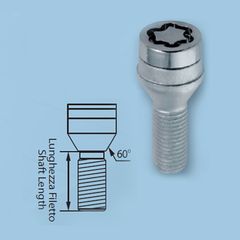 Κωδ.143796 Lampa Μπουλόνι 12x1,5 29,5mm κωνικό στενό inox, κλειδί 17mm. τηλ.210-6666146