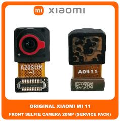 Γνήσιο Original Xiaomi Mi 11 , Mi11 (M2011K2C, M2011K2G) Front Selfie Camera Module Flex Μπροστά Κάμερα 20 MP f/2.2 27mm Wide (Service Pack By Xiaomi)