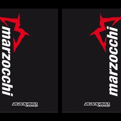 BLACKBIRD RACING 5015M FORK STICKERS MARZOCCHI BLACK 2PK