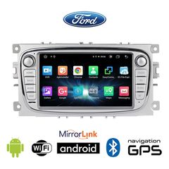 Ηχοσύστημα Αυτοκινήτου για Ford C Max / Focus / Mondeo / S Max (Bluetooth/USB/AUX/GPS) με Οθόνη 7" 7009