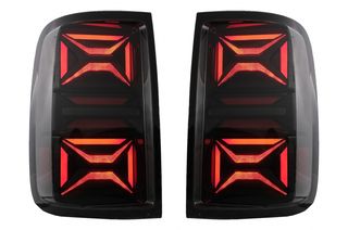 Full LED Taillights suitable for VW Amarok (2010-2020) Dynamic Sequential Turning Light Smoke