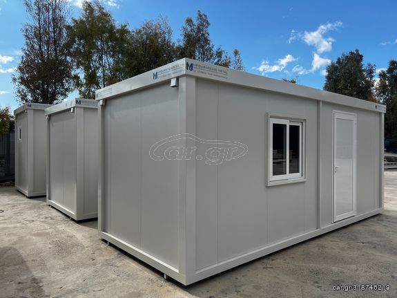 Caravan office-container '24 ΟΙΚΙΣΚΟΣ 6m Χ 2,50m  (ΤΥΠΟΥ ISOBOX)