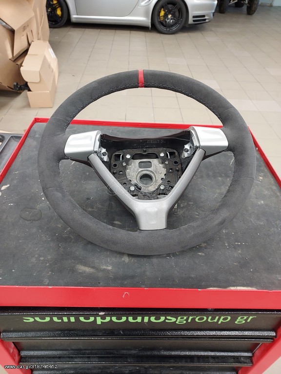 Τιμόνι Alcantara για Porsche 911 997.1 και Boxster 987