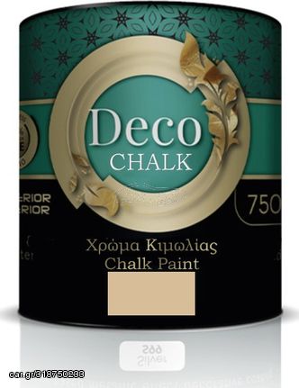 DECO CHALK PAINT ΧΡΩΜΑ ΚΙΜΩΛΙΑΣ B82 ARAGONITE 375ml (B)