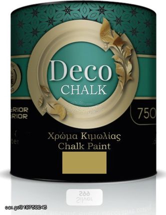 DECO CHALK PAINT ΧΡΩΜΑ ΚΙΜΩΛΙΑΣ B67 OLIVINE 375ml (B)