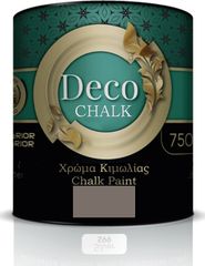 DECO CHALK PAINT ΧΡΩΜΑ ΚΙΜΩΛΙΑΣ B75 LIGNITE 750ml (B)