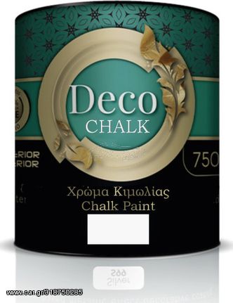 DECO CHALK PAINT ΧΡΩΜΑ ΚΙΜΩΛΙΑΣ B00 WHITE 750ml (B)