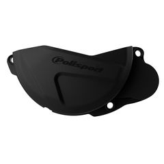 POLISPORT CLUTCH COVER PROTECTOR Μαύρο KTM EXC/XC '17-'19 HUSQVARNA TE/TC '16-'19