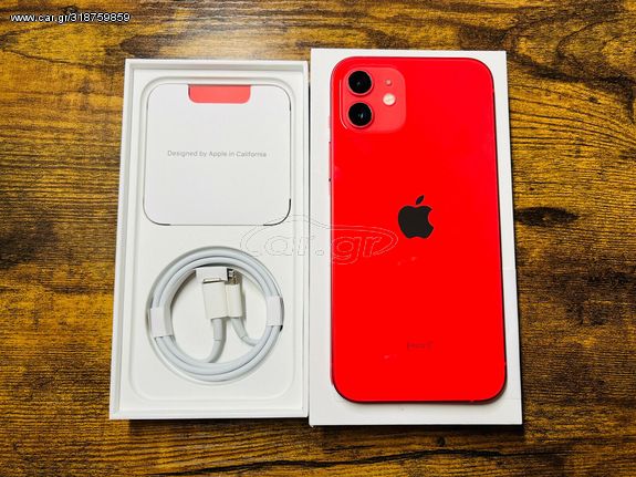 Iphone 12 Red (64GB) Original Καινούργιο Εκθεσιακο