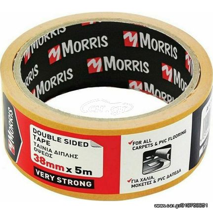 Morris Ταινία Διπλής Όψης Very Strong 26046 38mm x 5m