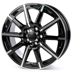 RONAL R60 6.5x16" Gloss Black / Polished (Nissan Qashqai J11)