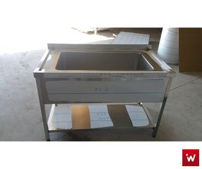 INOXWEB 2027- ΛΑΝΤΖΑ ΣΚΕΥΩΝ ΑΝΟΙΧΤΗ ΜΕ 1 ΓΟΥΡΝΑ 160X70X85 ΕΚ BM-LA96180
