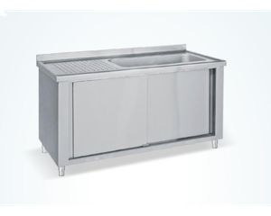 INOXWEB 2027-ΛΑΝΤΖΑ ΣΚΕΥΩΝ ΚΛΕΙΣΤΗ ΜΕ 1 ΓΟΥΡΝΑ 150X70X85 ΕΚ BM- LK126150