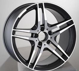 Nentoudis Tyres - Ζάντα Mercedes AMG Style 552 new - 18'' - Machined Black 