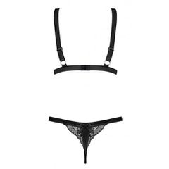 Obsessive Eloissa Satin Bra Set-thumb-1