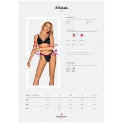 Obsessive Eloissa Satin Bra Set-thumb-3
