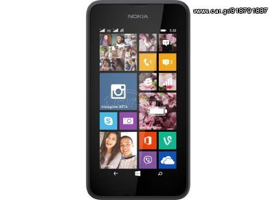 Nokia Lumia 530 Dual Sim 4GB Γκρι μεταχειρισμενο