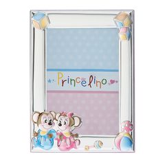 ΑΣΗΜΕΝΙΑ ΠΑΙΔΙΚΗ ΚΟΡΝΙΖΑ ΓΙΑ ΚΟΡΙΤΣΙ MA-131E-R  Ασήμι 925 επιπλατινωμένο  6x9 cm