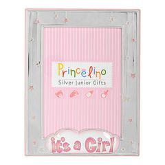 ΑΣΗΜΕΝΙΑ ΠΑΙΔΙΚΗ ΚΟΡΝΙΖΑ ΓΙΑ ΚΟΡΙΤΣΙ MA-148-R  Ασήμι 925 επιπλατινωμένο  13x18cm