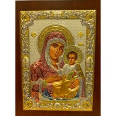 ΑΣΗΜΕΝΙΑ ΕΙΚΟΝΑ ΠΑΝΑΓΙΑ ΙΕΡΟΣΟΛΥΜΙΤΙΣΣΑ MA-E1802AX-C Ασήμι 925 επιπλατινωμένο