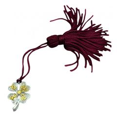 ΓΟΥΡΙ ΑΣΗΜΕΝΙΟ '22-ΤΕΤΡΑΦΥΛΛΟ ΤΡΙΦΥΛΛΙ 2115 Ασήμι 925 επιπλατινωμένο