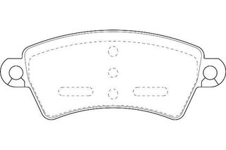 ΤΑΚΑΚΙΑ CITROEN XSARA - PEUGEOT 206 ΕΜΠΡΟΣ 18ΜΜ - 571965B
