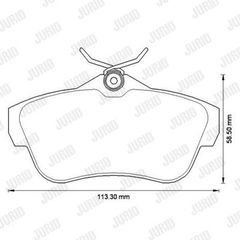 ΤΑΚΑΚΙΑ CITROEN JUMPY - FIAT SCUDO - PEUGEOT EXPERT ΠΙΣΩ - PBP0184