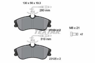 ΤΑΚΑΚΙΑ CITROEN XSARA PICASSO - PEUGEOT RANCH ΕΜΠΡΟΣ - 2312401