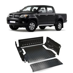 Toyota Hilux (Vigo) 2005-2015 Διαιρούμενο Κάλυμμα Καρότσας [SportGuard]