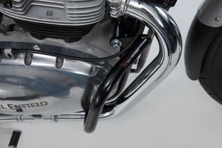 SW-MOTECH Προστατευτικά κάγκελα κινητήρα ROYAL ENFIELD 	CONTINENTAL GT 650 EFI ABS / 	INTERCEPTOR 650  2019-2021 (Black)