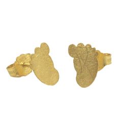 Σκουλαρίκια σε σατινέ χρυσό Κ14 χειροποίητα με σχέδιο παιδικές πατούσες Διαστάσεις 10Χ6 χιλιοστά βάρος 0,83 γραμμάρια
Θα φροντίσουμε για τη συσκευασία δώρου