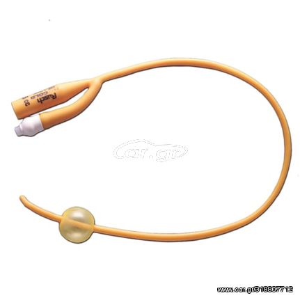 Καθετήρας Rusch Gold Foley 2way λάτεξ Ch 26 μπλε 180605-26 (1 τεμάχιο)